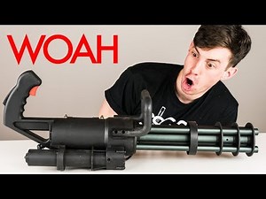 UNBOXING the 1000$ AIRSOFT MINIGUN