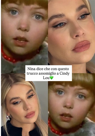 Tutorial di trucco per Cindy Lou con Nina