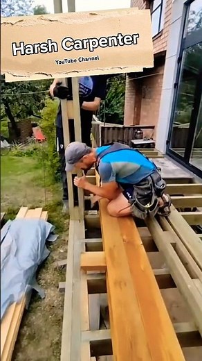 How to Build a Composite Support Post for a Covered Deck 🔨 Pro Carpentry Tip