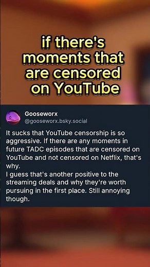 Gooseworx reveals that future Digital Circus Episodes might be CENSORED by Youtube