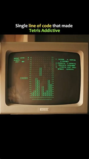 Entertain Vibes on Instagram: "🎥 Tetris 🎮✨ Throwback to where it all began! In this clip from Tetris, we see Alexey Pajitnov testing the very first version of the game on his home computer in the Soviet Union. Just a few falling blocks that would soon change gaming history forever. 🧱💻 It’s wild to think that something so simple could spark a global phenomenon — from one man’s computer screen to arcades, consoles, and phones around the world. 🌍❤️ This moment truly captures the magic of creat