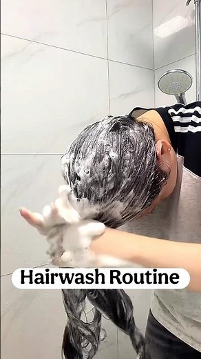 🕯️ ASMR Hair Wash Night Routine | Ultimate Self-Care & Relaxation You Need! 🩰✨ #CleanGirl #Aesthetic