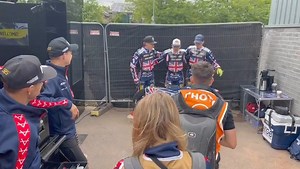 🇬🇧👋 GBSpeedwayTeam are in the building 🤩 #FIMSpeedwayGP | #SoN 🏆 | British Speedway