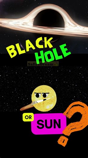 🌞 Epic Battle: Sun vs Black Hole! 🤪 Who will win? 🚀🔥