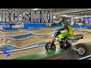 More RC Supercross! Big Indoor Track with the Losi Promoto SM at Cheese City