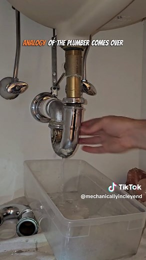 Do you agree with this? How to change a p trap #howto #diy #viral #plumbing
