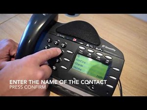 How to add a phone number into BT Versatility phone book