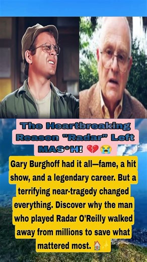 Why Radar O’Reilly REALLY Left MAS*H 💔 #Shorts​#MASH #GaryBurghoff #ClassicTV