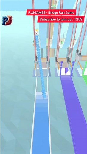 Bridge Run 😁 #Game Level 289 #Gameplay #bridgerace #bridgerunio