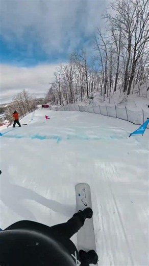SBX Course trial run at the Horseshoe Resort NorAm