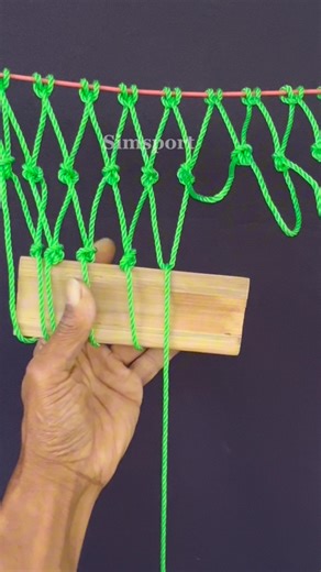 knots for making nets #makeanet #knot | Nandang Safaat
