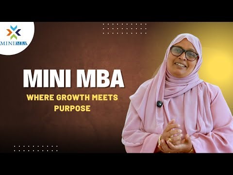 how this Mini MBA experience inspired real change