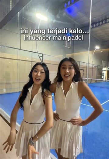 support ci m hosting padel🥰 #AndersenSisters