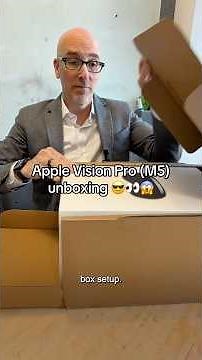 Apple Vision Pro (M5) unboxing: new Apple silicon and a new headband level up the experience😎