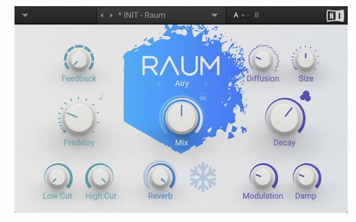RAUM is a tasty free reverb plug-in giveaway from Native Instruments - CDM Create Digital Music