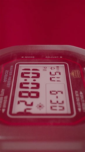 An ever-popular classic that carries on the very first G-SHOCK design. The original color scheme is faithfully reproduced with touches of G-SHOCK red, representing the passion to take on challenges; blue, symbolizing excellent water resistance; and yellow, signifying outstanding shock resistance. #GSHOCK #absolutetoughness #dw5600rl https://www.casio.com/intl/watches/gshock/product.DW-5600RL-1/ | CASIO G-SHOCK