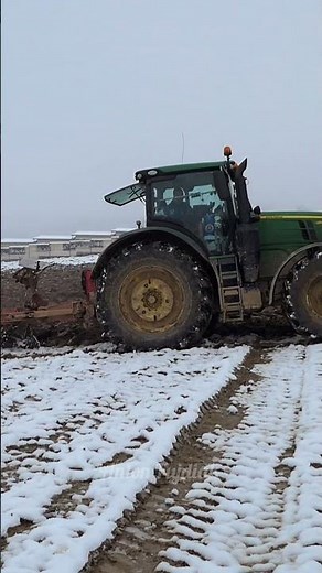 John Deere 6250R + Pöttinger Servo 35 Plowing / Orba / Orka / Labour / Pflügen / Плуг / Aratro