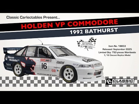 Holden VP Commodore 1992 Bathurst - 1/18 Diecast Model #classiccarlectables #holdencommodore
