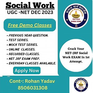 SOCIAL WORK ONLINE CLASS 2023