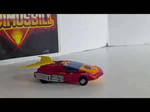 Transformers Studio Series 86 Deluxe Hot Rod Stop Motion Test - Rodimusbill Review