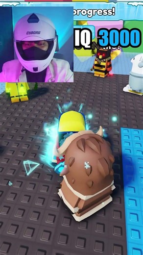 IQ -300 vs IQ 67 vs IQ 3000 in roblox knockout #roblox #knockout