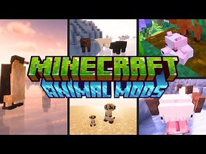 10 Best ANIMAL MODS in MINECRAFT [FABRIC 1.21.1]