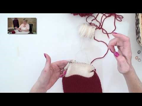 Learn to Knit a Christmas Stocking - Part 3