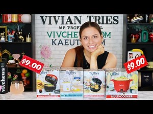 Vivian Tries All Miniature Appliances (Kitchen Gadgets) Part 4