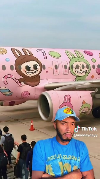 Discover the New Labubu Airplane Robot