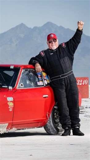 Arthrex on Instagram: "Nothing could keep Red out of the driver’s seat — not even a decade of shoulder pain. 🏎️ After fighting through years of discomfort, William “Red” Stauffer took control with shoulder replacement surgery using the #Arthrex Univers Revers™ total shoulder system. Watch Red get back behind the wheel as he set a new fuel land speed record at the legendary Bonneville Salt Flats at ShoulderReplacement.com and read his full comeback story at the link in our bio. #TotalShoulderRep