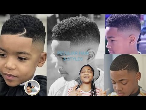 Trendy Haircut boys black African Americans: Little black boy haircuts // boys curly haircuts kids