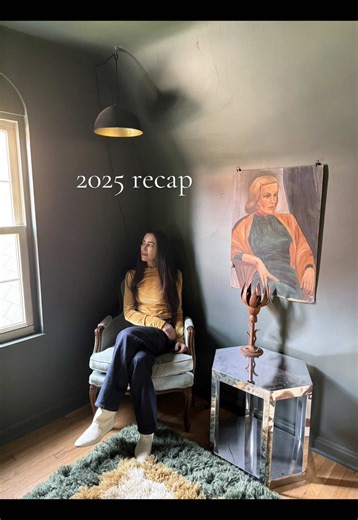 If you sat all the way through this, you saw a year spent limewashing, Roman-claying, designing homes, and making wood pieces across LA, Seattle, and Cleveland—plus a few unforgettable trips in between. Grateful for all of it. Especially for my husband, and for getting to keep building a life shaped by design.