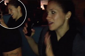 Meghan Markle dances along to a reggae song in a previously unseen clip shared by former Suits co-star Patrick J. Adams