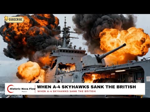 A 4 Skyhawks Sank the British