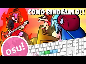 Como bindear Friday Night Funkin con teclas de Osu Mania