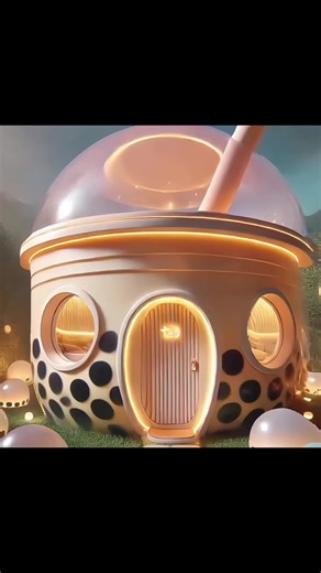 Ever dreamed of living in a bubble tea house? 🍵🏠 Well, now you can… kinda! Welcome to Food House Fantasies! 🚀✨ #AIgenerated #DreamHomes #foodhousefantasies