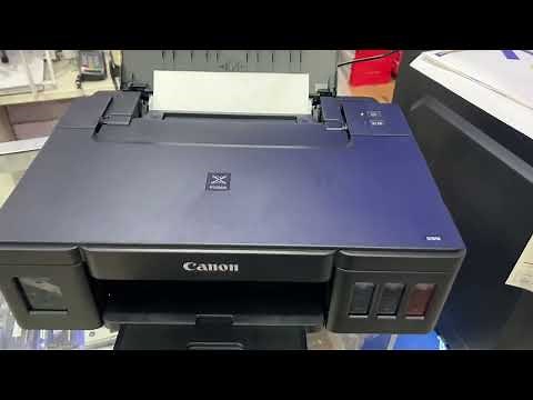 Canon G1010 Test Print