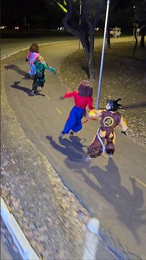Fofão, Goku, Ben 10 is the Hurricane Cart Clown and the Little Train of Joy dancing