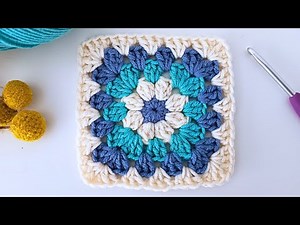 HOW TO CROCHET GRANNY SQUARE #28 | STEP-BY-STEP TUTORIAL