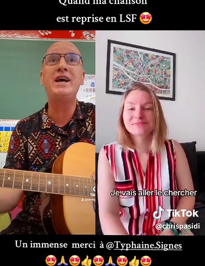 Comptine en LSF pour enfants avec Typhaine.Signes
