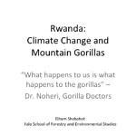 Cross-cultural communication and miscommunication about environmental conservation in Africa: A Conversation with Stephanie Hanes, an award-winning journalist - Yale Program on Climate Change Communication