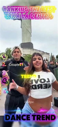 Ranking the Most Viral Dance Trends 🏆 Taka La Dentro #usa #dancetrend