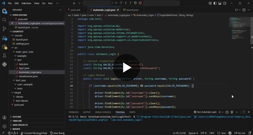 Selenium WebDriver Java Automation Project | Srushti Kandakur posted on the topic | LinkedIn