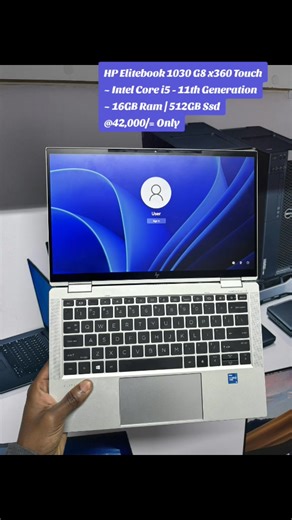 HP 1030 G8 X360 Touch | Intel Core i5 - 11th Gen | 16GB Ram | 512GB Ssd | ~#kenyantiktok🇰🇪 #hpelitebook#fyp#laptops#trending#trendingvideo