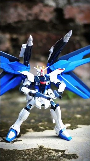 Freedom Gundam Fires a Massive Beam | Epic Mecha Scene