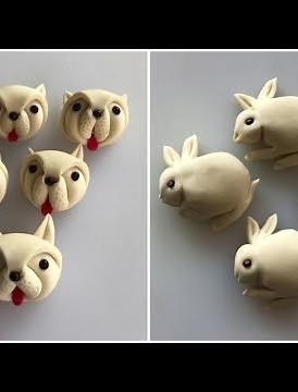 Creative DIY Crafts Making Dogs and Decorative Patterns