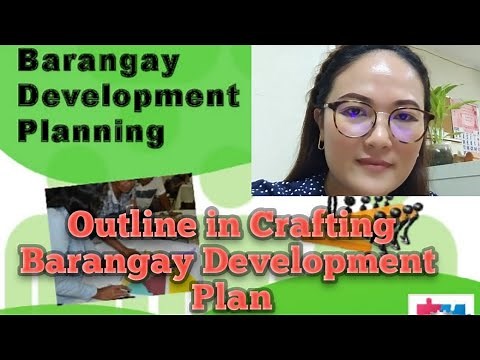 Outline in Crafting Barangay Development Plan|Renajies TV