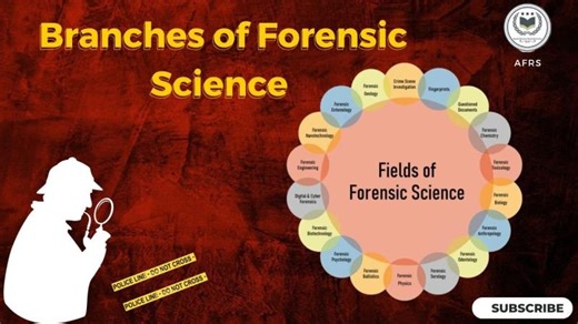 Branches of Forensic Science | New Branch | Forensic Scope @afrs #afrs #forensicexpert #education | official _Applied Forensic Research Sciences (AFRS) 🇮🇳