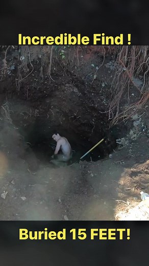 458K views · 2.4K reactions | Buried 15 feet deep until we found it! #history #DidYouKnow #mining | History Seekers | Facebook