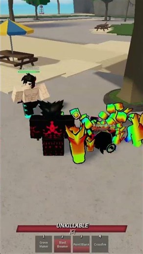 Tabbing does not affect Zombie Man The Strongest Battlegrounds